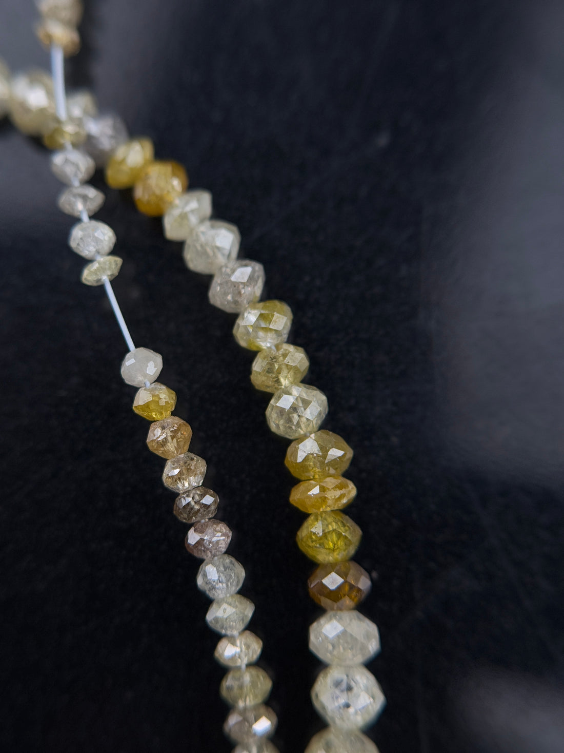 2.5 MM Round Beads Rose Cut Mix Natural Polished Diamond