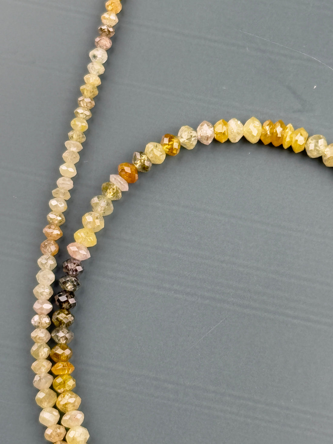 3 MM Round Beads Rose Cut Mix Natural Polished Diamond