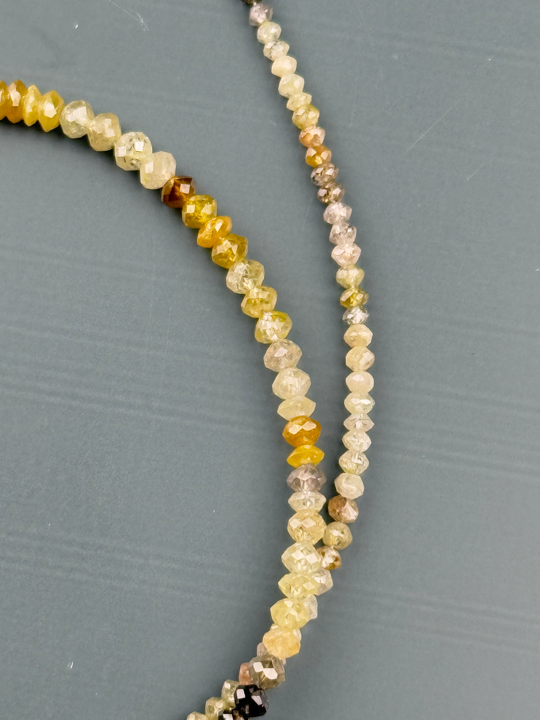 3 MM Round Beads Rose Cut Mix Natural Polished Diamond