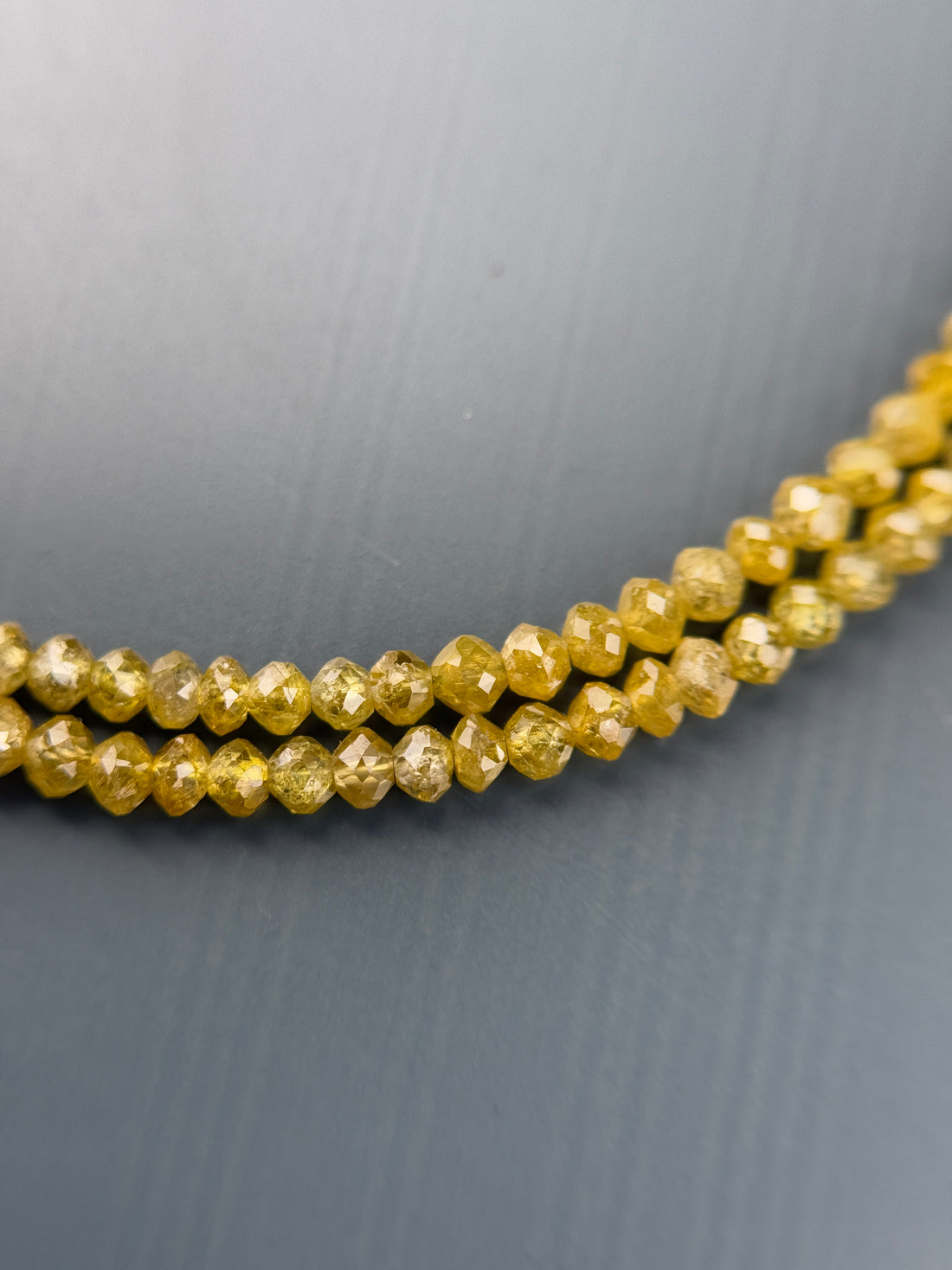 2 to 2.5 MM Round Beads Rose Cut Yellow Natural Polished Diamond