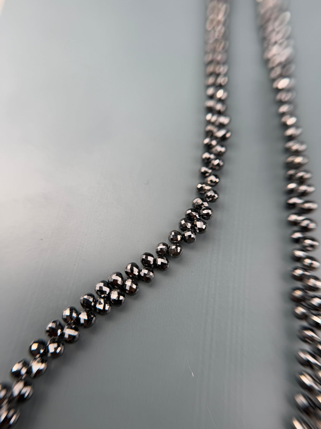 3 to 4 MM Round Beads Rose Cut Black Natural Polished Diamond