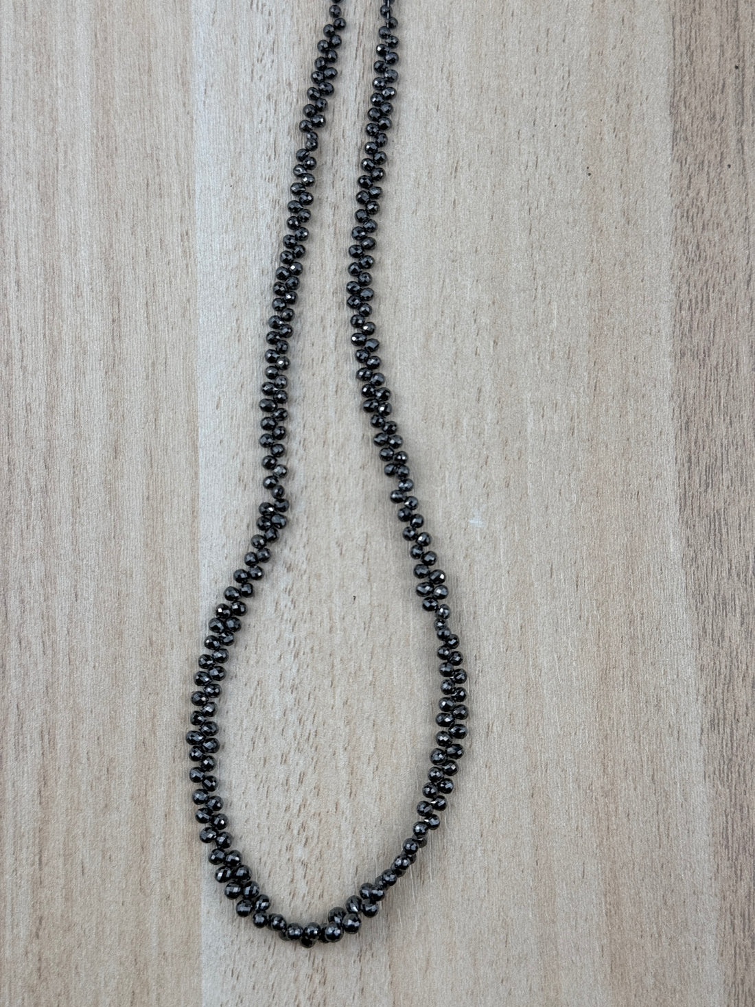 3 to 4 MM Round Beads Rose Cut Black Natural Polished Diamond