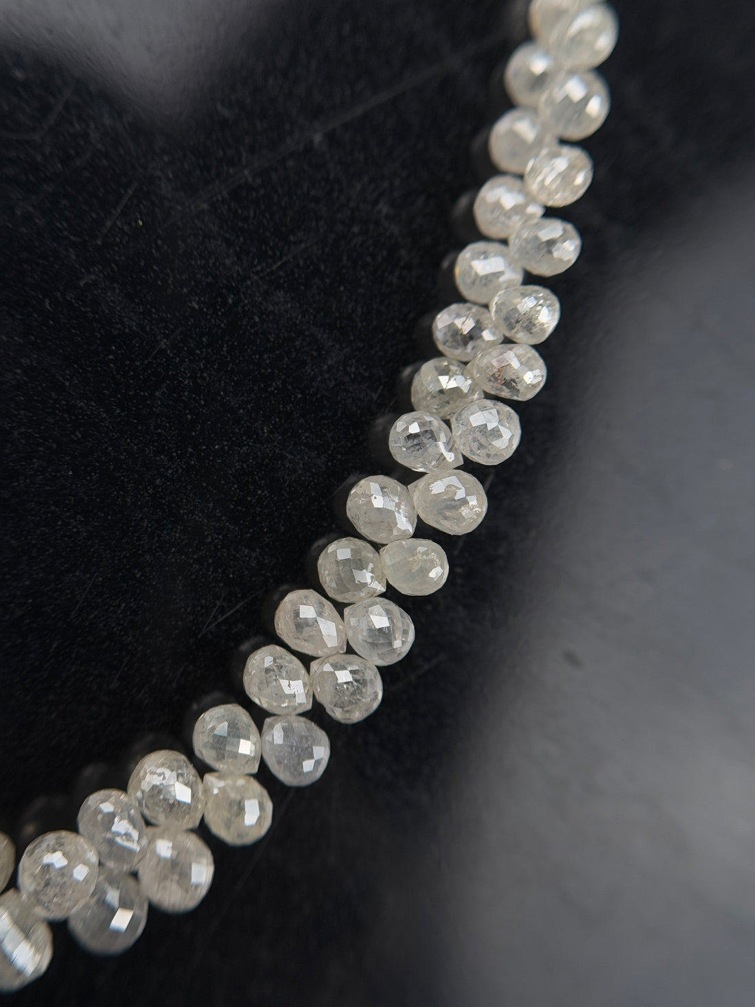 3 to 4 MM Round Beads Rose Cut White Natural Polished Diamond