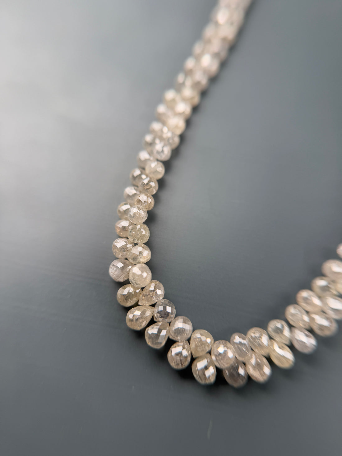 3 to 4 MM Round Beads Rose Cut White Natural Polished Diamond