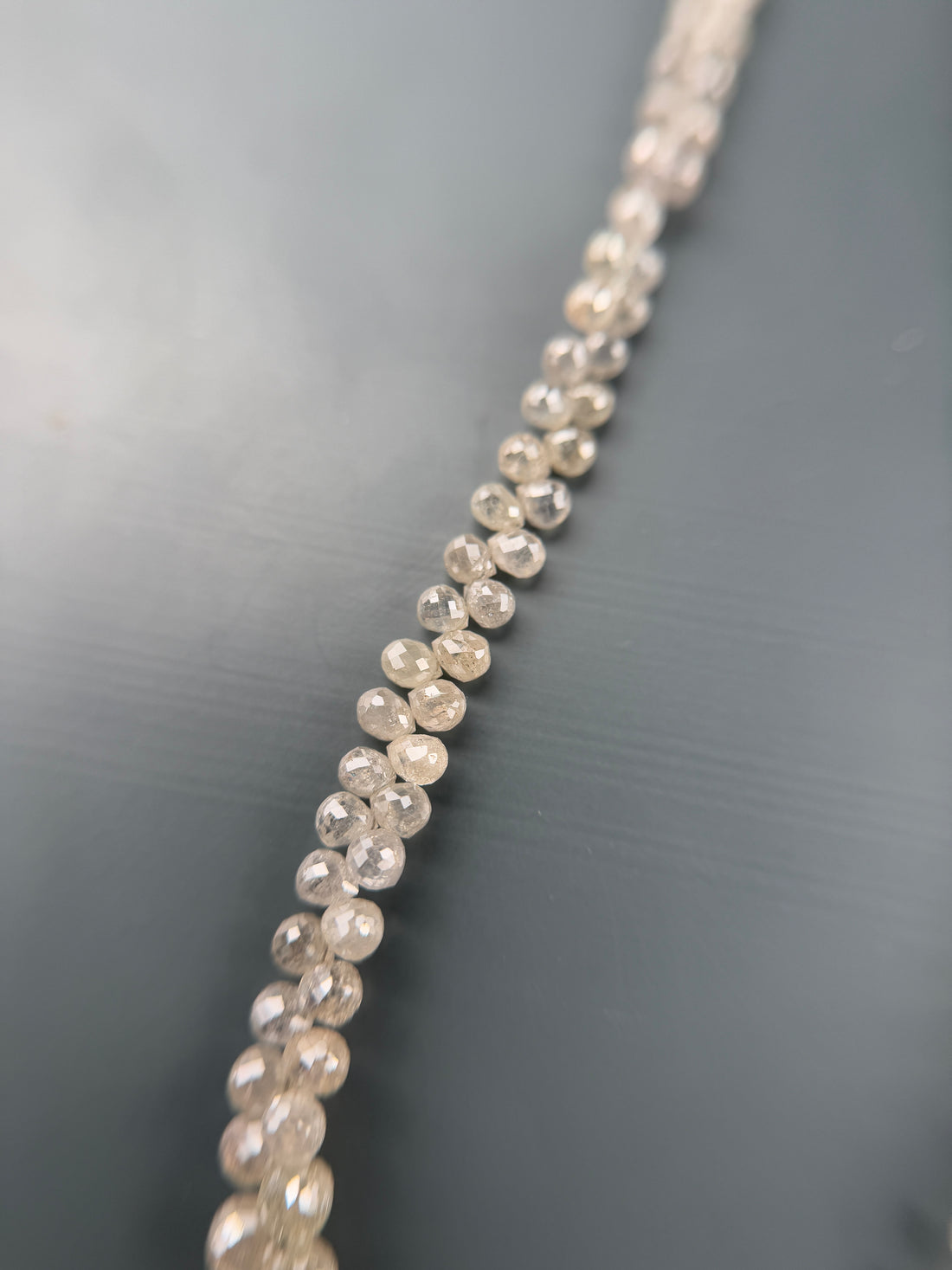 3 to 4 MM Round Beads Rose Cut White Natural Polished Diamond