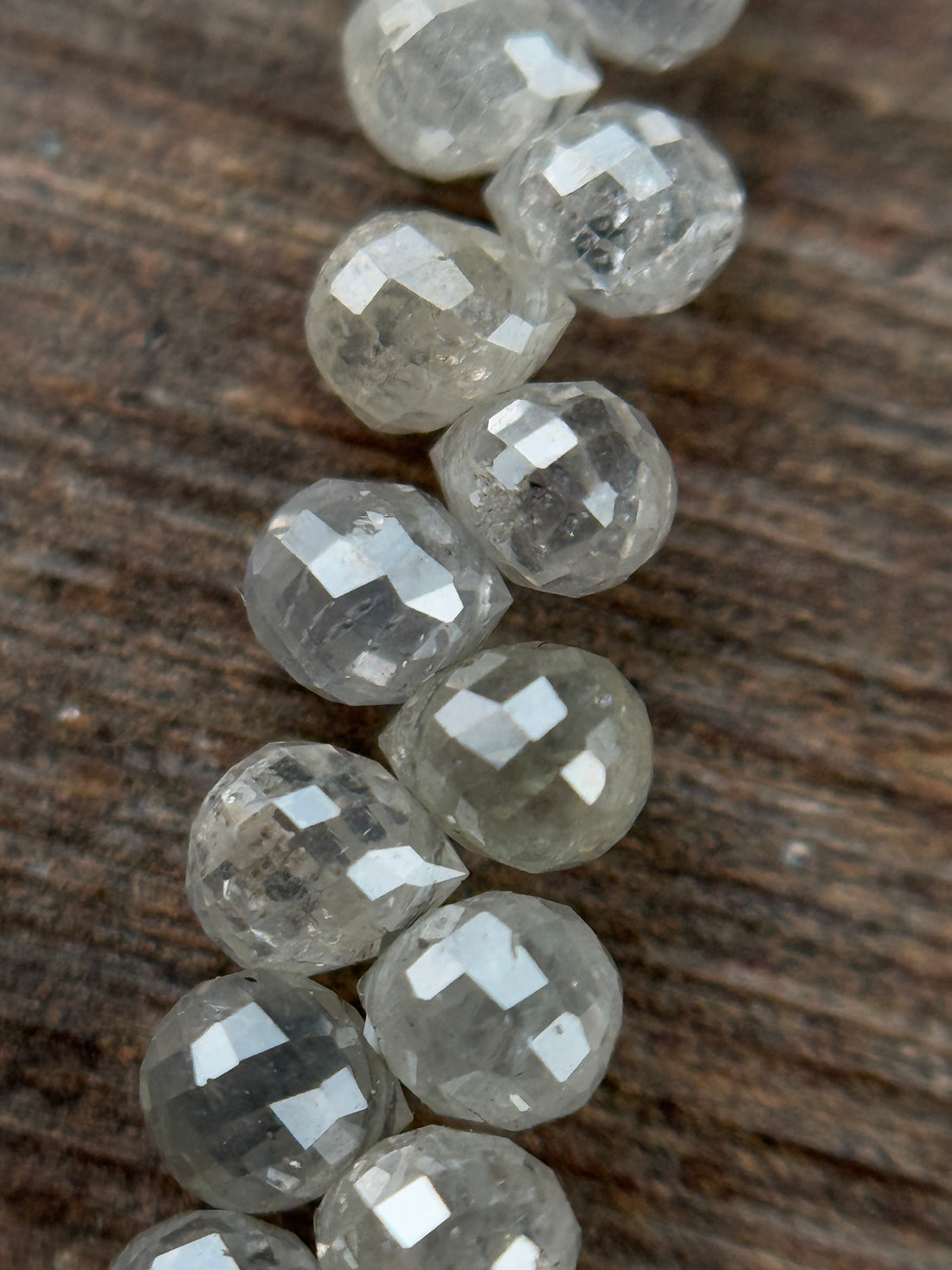 3 to 4 MM Round Beads Rose Cut White Natural Polished Diamond