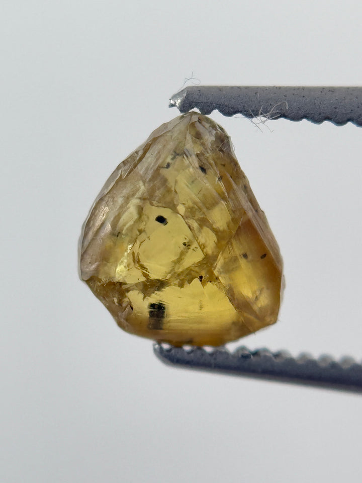1.08 Ct Rough Rose Cut Brown Natural Minimalist Diamond
