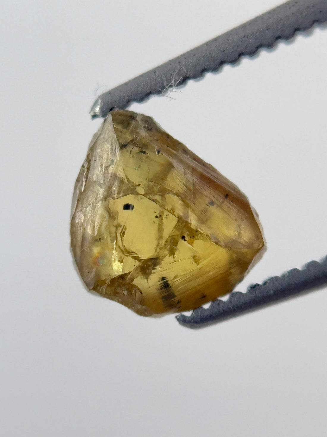 1.08 Ct Rough Rose Cut Brown Natural Minimalist Diamond
