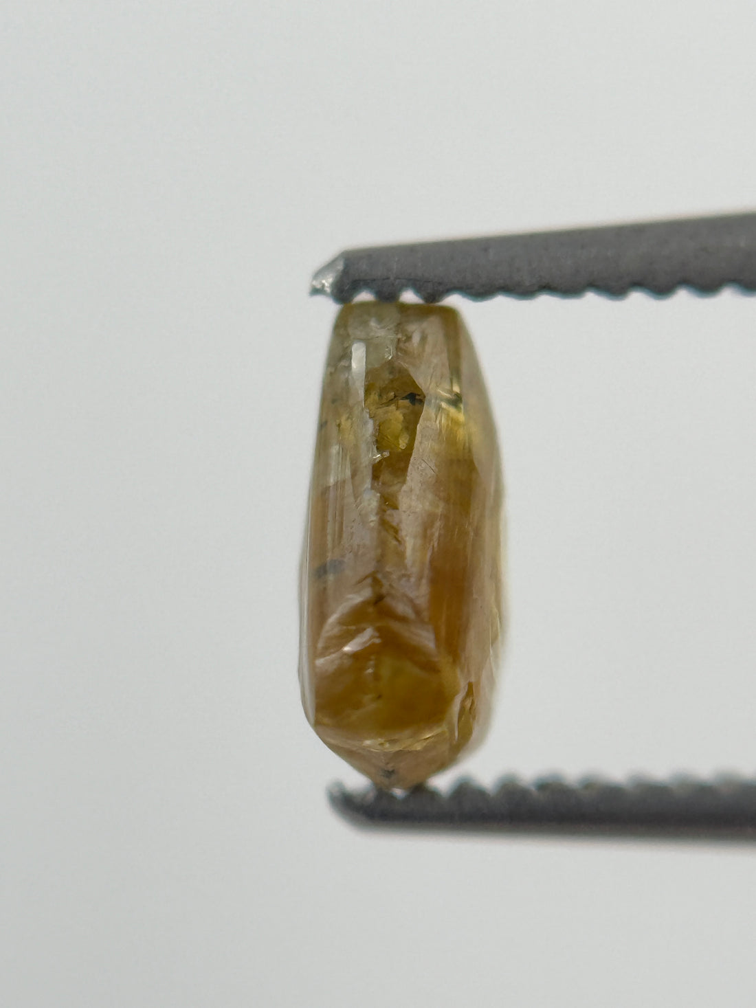 1.08 Ct Rough Rose Cut Brown Natural Minimalist Diamond