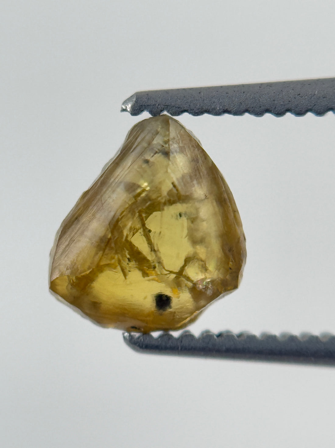 1.08 Ct Rough Rose Cut Brown Natural Minimalist Diamond