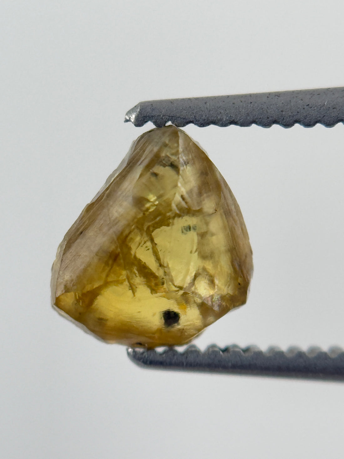1.08 Ct Rough Rose Cut Brown Natural Minimalist Diamond