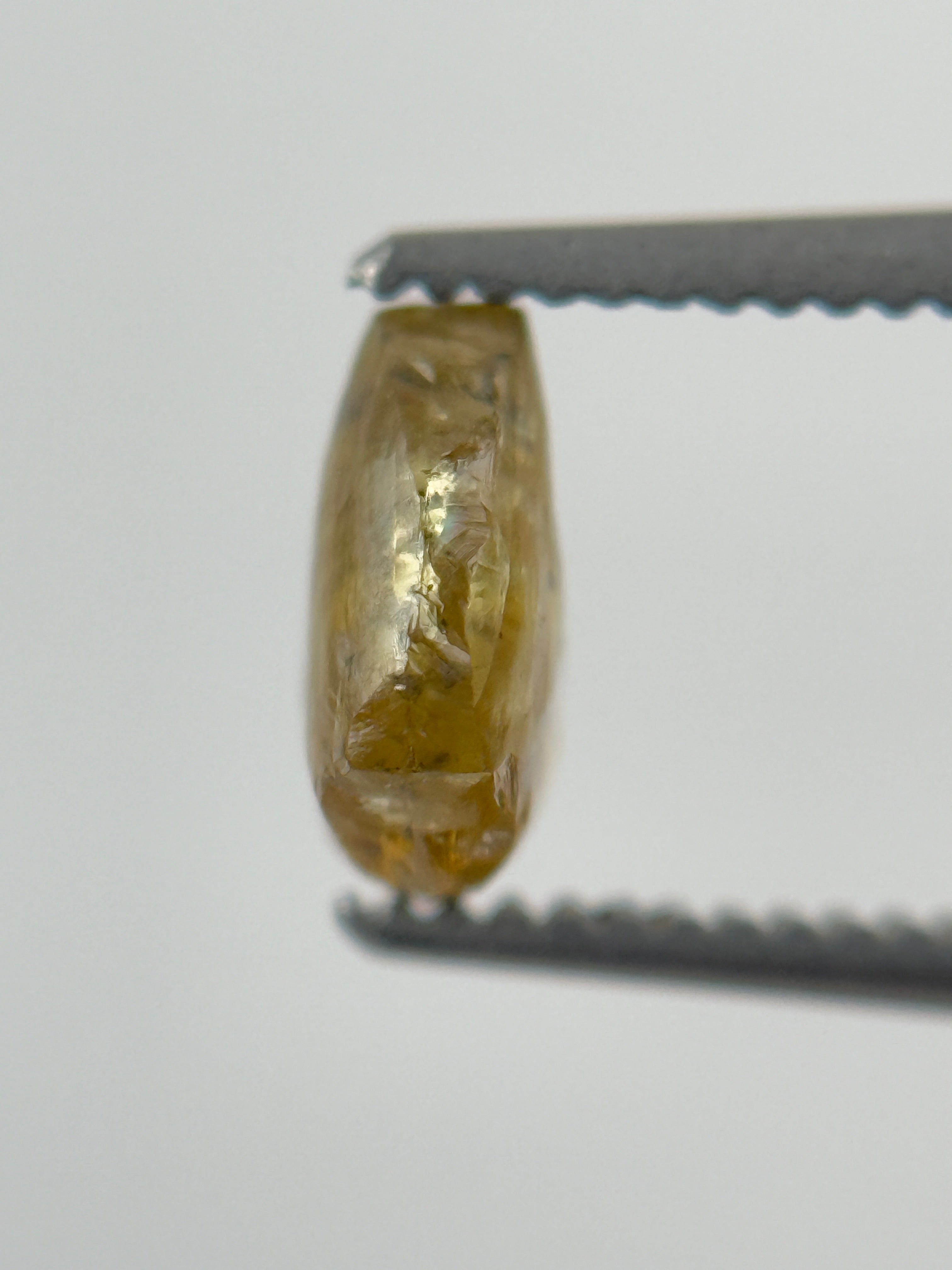 1.08 Ct Rough Rose Cut Brown Natural Minimalist Diamond