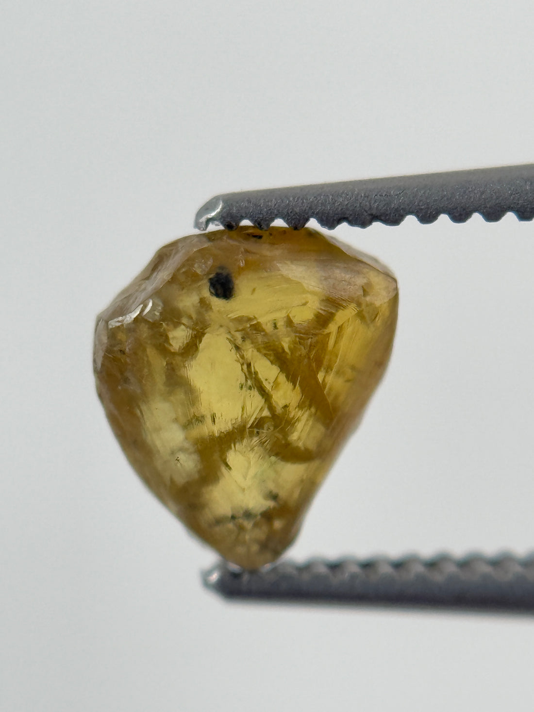 1.08 Ct Rough Rose Cut Brown Natural Minimalist Diamond