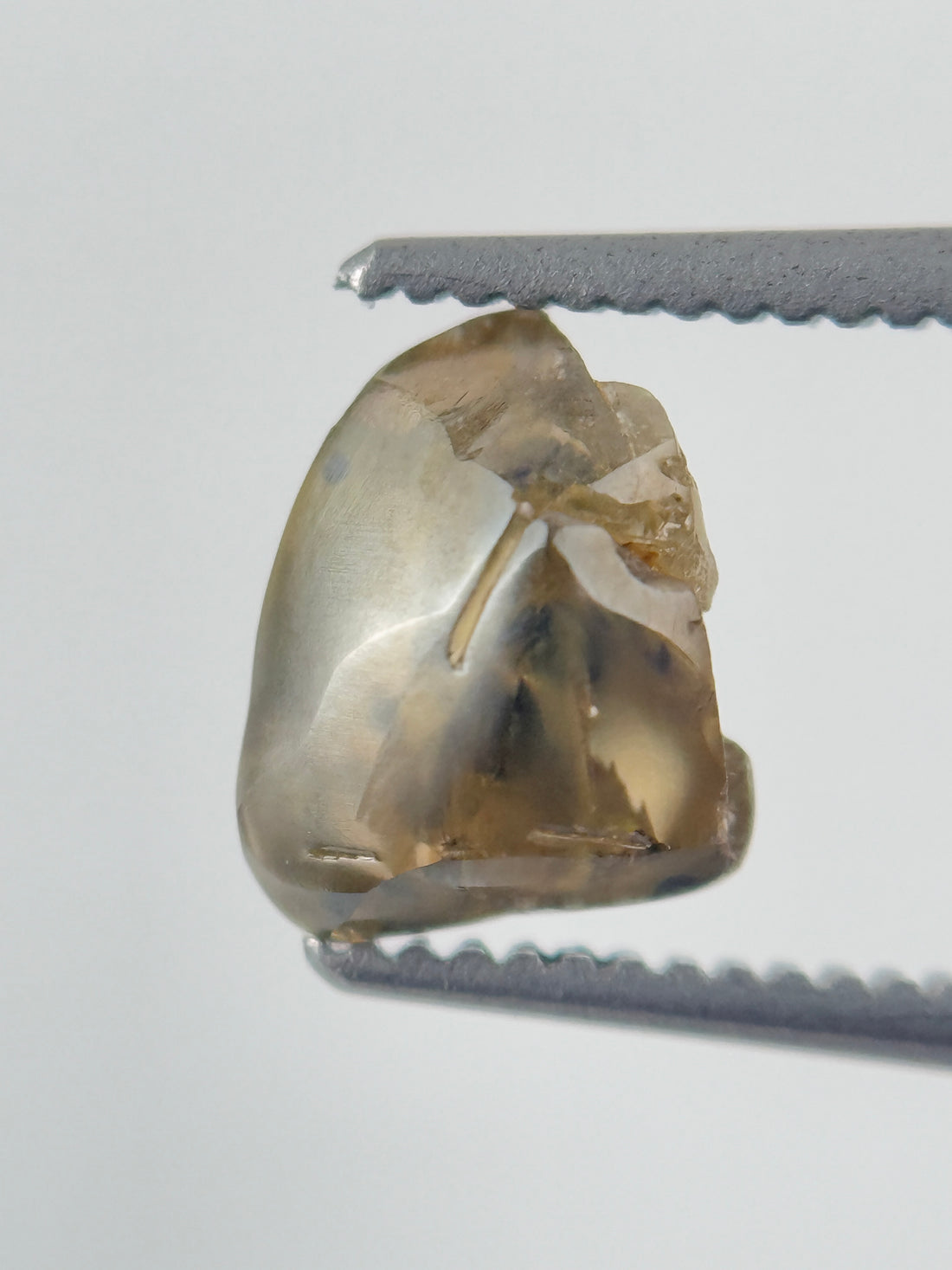 1.20 Ct Rough Rose Cut Green Natural Fancy Diamond