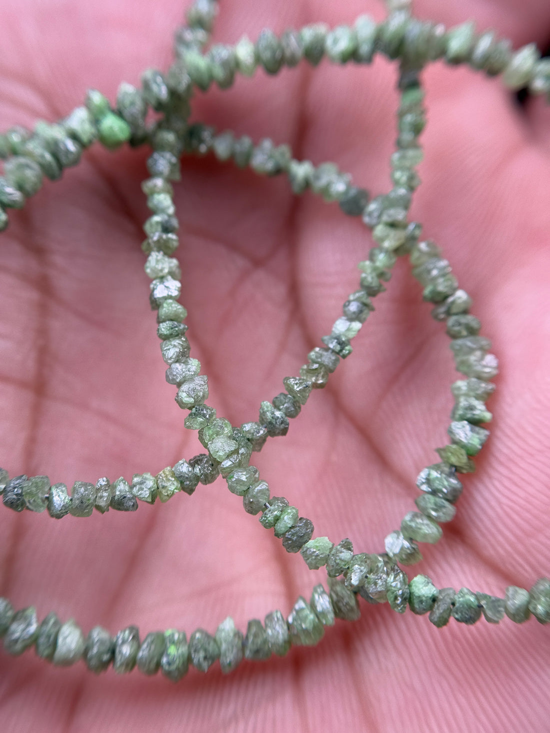 20 Ct Cubes Uncut Green Natural Unpolished Diamond