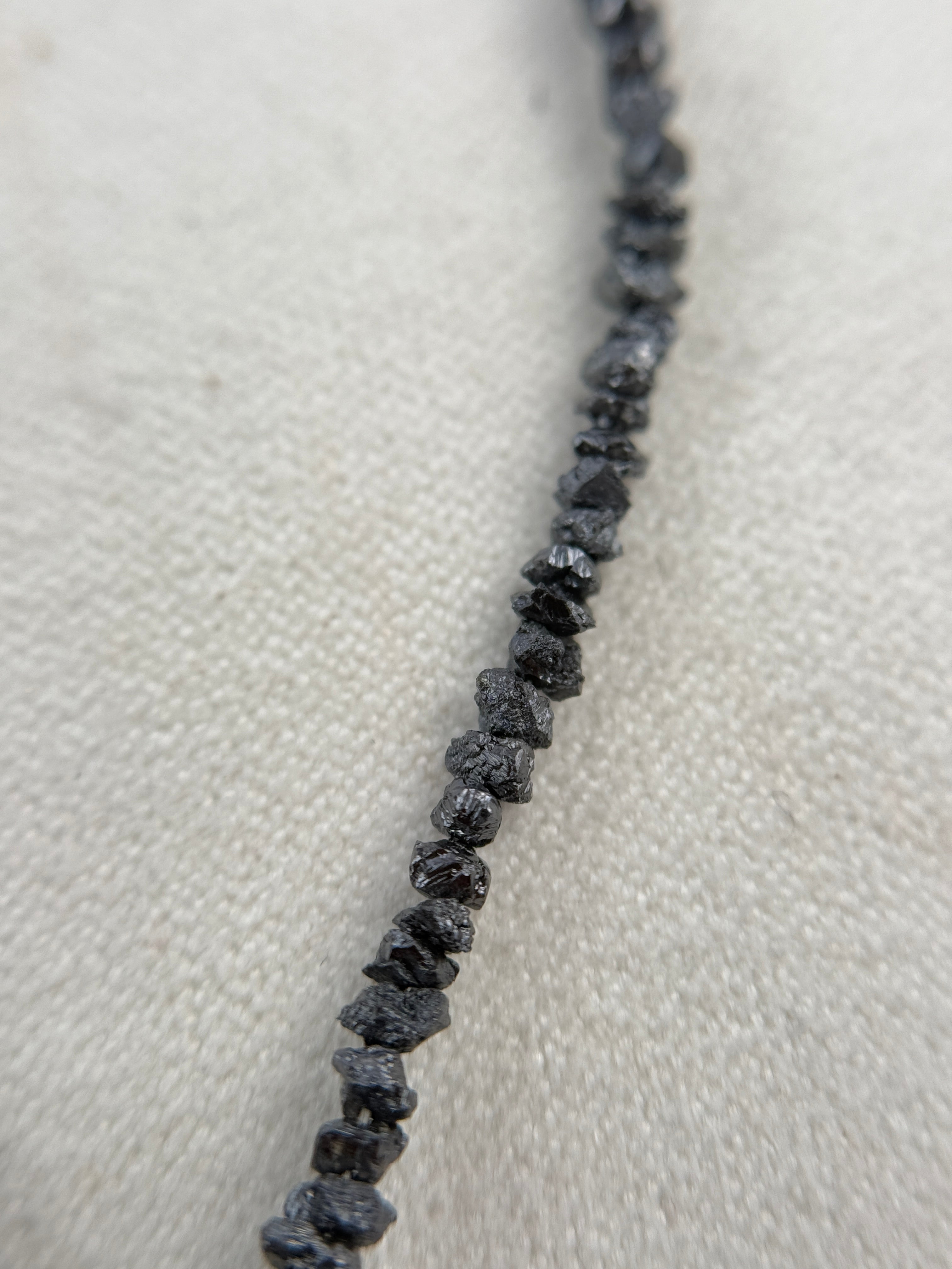 20 Ct Cubes Uncut Black Natural Unpolished Diamond