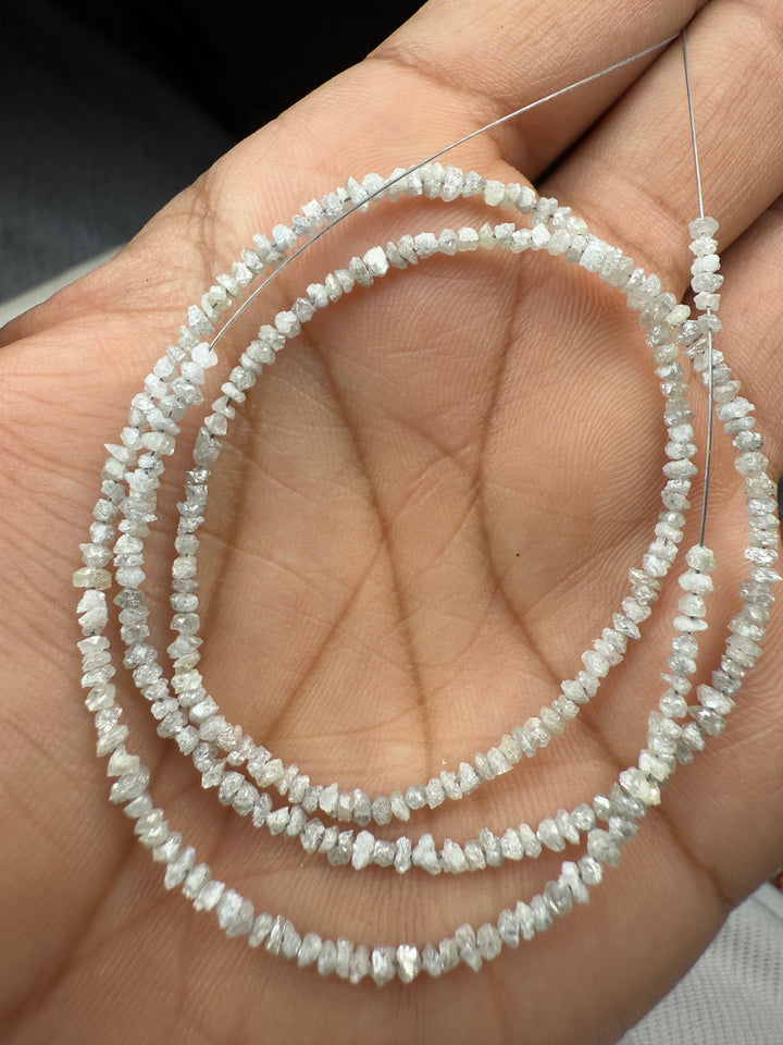 20 Ct Cubes Uncut White Natural Minimalist Diamond