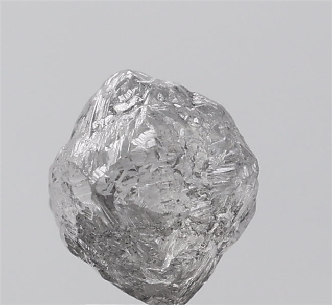 3.00 Ct Rough Uncut ICY White Natural Unpolished Diamond