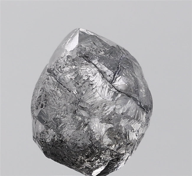 4.65 Ct Rough Uncut ICY Grey Natural Unpolished Diamond
