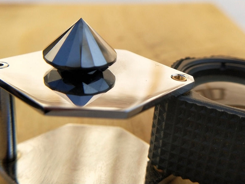 3 Ct Round Brilliant Cut Black Natural Fancy Diamond