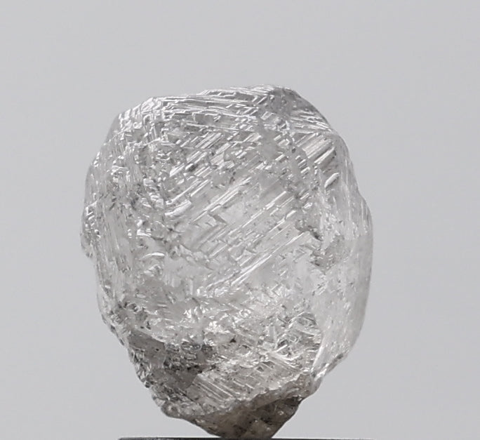 3.26 Ct Rough Uncut ICY White Natural Unpolished Diamond
